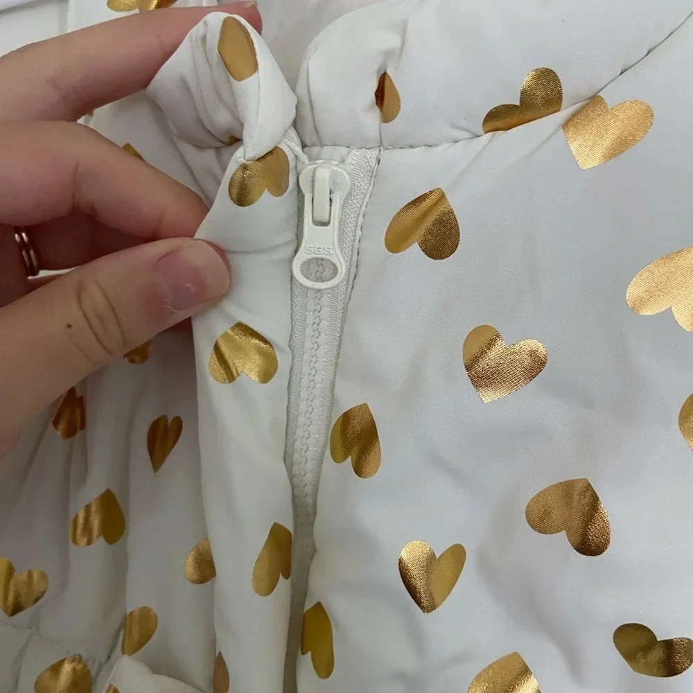 NWOT | Healthtex baby baby girl’s patterned puffer vest‎ — 6-9 months